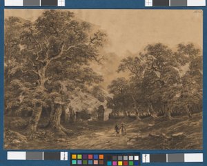 Forest Landscape with Staffage