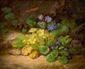 Small Flower Piece (Alpine Flowers)
