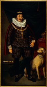 Portrait of Ferdinand II of Austria by Josef and Mayrhofer Friedrich Kiss