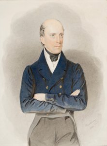 Portrait of Archduke John of Austria by Josef Nikolaus Kriehuber