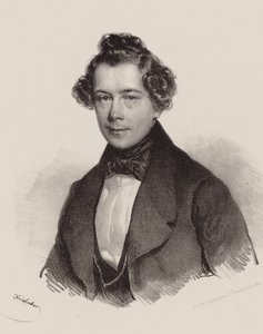 Portrait of the Composer Joseph Lanner 1801-1843, 1830 by Josef Nikolaus Kriehuber