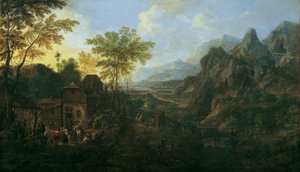 Ideal Landscape with Peasant Fair