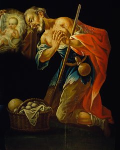 Saint Joseph and infant Jesus
