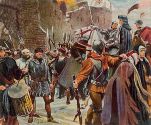 Frederick I, Margrave of Brandenburg, Overthrows the Quitzows
