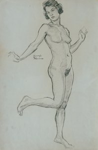 Study of a Nude by Josef Wawra
