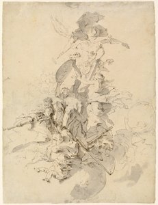 The Glorification of a Prelate by Josef Winterhalder the Younger