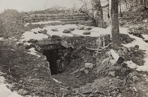 Album "My World War - Memories of the South-Western Front in Carinthia, Italy, Trentino-Alto Adige 31/03/1915-12/11/1918 - Josef Zohles Wien": Military Bunker by Josef Zohles