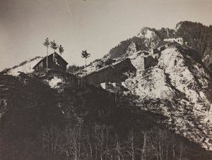 Album: My World War Memories of the South-Western Front in Carinthia, Italy, Trentino-Alto Adige 31/03/1915-12/11/1918: Fort Hensel (b/w photo) by Josef Zohles
