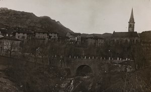 My World War - Memories of the South-Western Front in Carinthia, Italy, Trentino-Alto Adige: View of a Village of Carnia