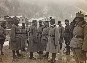 Album "Meine weltkriegs - Erinnerungen South-West Front (Carinthia, Italy, South Tyrol) 31/03/1915-12/11/1918 - Josef Zohles Wien": the Archduke Frederick of Austria by Josef Zohles