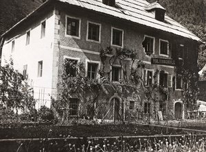 Album "Meine weltkriegs - Erinnerungen South-West Front (Carinthia, Italy, South Tyrol) 31/03/1915-12/11/1918 - Josef Zohles Wien": elementary school Malborghetto