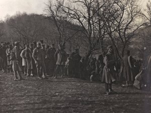 Album "Meine weltkriegs - Erinnerungen South-West Front (Carinthia, Italy, South Tyrol) 31/03/1915-12/11/1918 - Josef Zohles Wien": prisoners