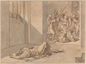 The Assassination of King Wenceslaus III by Josef von Führich