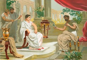Conversation between Pliny the Elder and the Emperor Vespasian