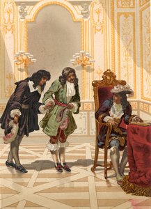 Giovanni Domenico Cassini presented to Louis XIV by Colbert