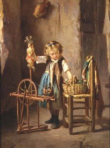 By the Spinning Wheel