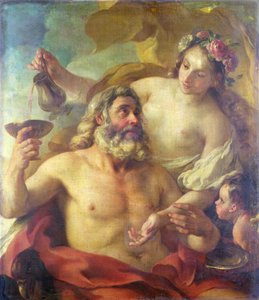 Jupiter, Hebe and Cupid