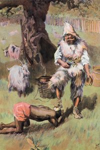 Robinson Crusoe: He places my foot on his head by Joseph (after) Finnemore