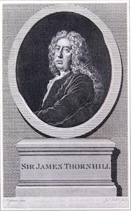 Sir James Thornhill by Joseph (after) Highmore