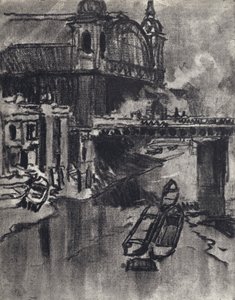 Cannon Street Station by Joseph (after) Pennell