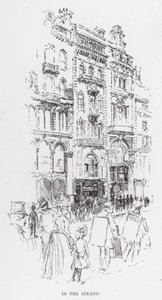 In the Strand by Joseph (after) Pennell