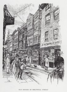 Old Houses in Holywell Street