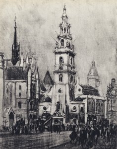 The Strand by Joseph (after) Pennell