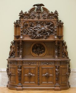 Sideboard, c.1855 by Joseph Alexis Bailly