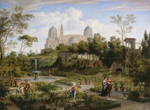 Santa Maria Maggiore in Rome by Joseph Anton Koch