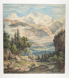 Swiss Landscape by Joseph Anton Koch