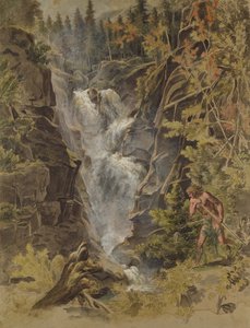The Reichensbach Falls in Meiringen, 1792-93
