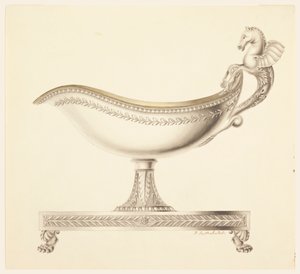 Elevation of a Sauce Boat