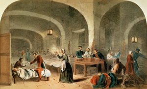 Sketch of a Ward at the Hospital at Scutari