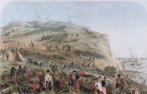 The Heights of Alma - The Day After the Battle by Joseph Austin Benwell