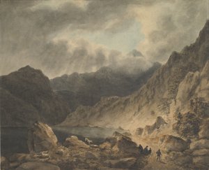 Storm Over A Lake, 1800-1811 by Joseph Barber.