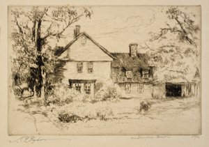 On Deerfield Street (Old House at Deerfield)