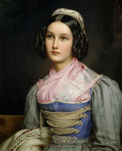 Portrait of Helene Sedelmayer by Joseph Carl Stieler