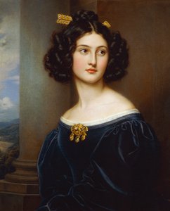Portrait of Nanette Kaula (1812 - 1876) by Joseph Carl Stieler