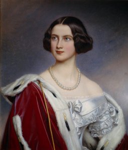 Portrait of Princess Mary of Prussia by Joseph Carl Stieler