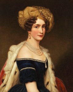 Princess Augusta of Bavaria, Duchess of Leuchtenberg, c.1825 by Joseph Carl Stieler