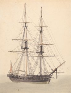 Single Corvette. Bow Forward by Joseph Cartwright