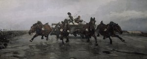 Four in Hand, 1881 by Joseph Chelmonski
