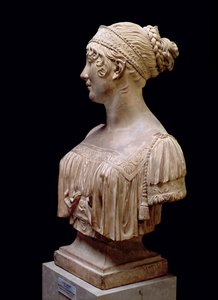 Portrait Bust of Jeanne Delhorme by Joseph Chinard