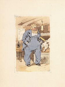 Captain Jack Bunsby, from Dombey and Son (1848)