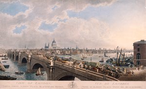 City of London from the South, 1802 by Joseph Constantine Stadler