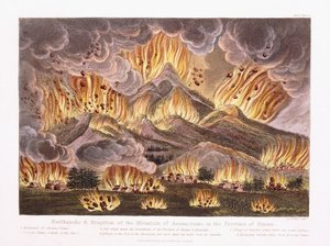 Earthquake and Eruption of the Mountain Asama-yama in the Province of Sinano