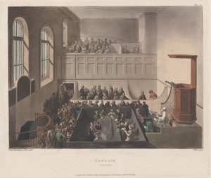 Newgate Chapel, 1809 by Joseph Constantine Stadler