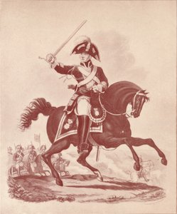 Officer, 2nd Regiment Life Guards Waterloo Period, 1812-1815 by Joseph Constantine Stadler