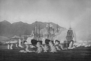 Saumarez off Algeciras