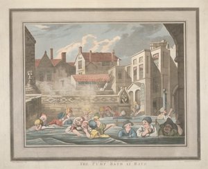 The Pump Room at Bath by Joseph Constantine Stadler